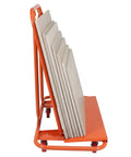 Heavy Duty Plasterboard Cart With Detachable Panels And Mobile Tool Cart, Ultra Large Capacity for Warehouses with panels loaded