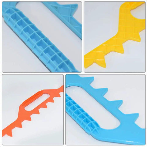 Three Piece Beehive Frame Spacers For 8 9 10 Frame Hives With Distance Rake Beekeeping Tools No Fuss Lightweight Durable Plastic