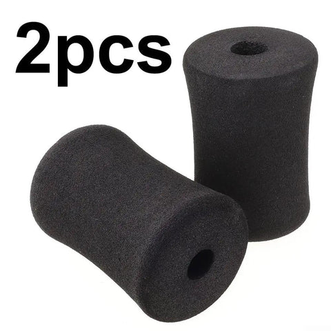 2 Pack Sponge Foam Foot Pad Roller Replacement For Leg Extension And Curl Machines, high-density cushions shown