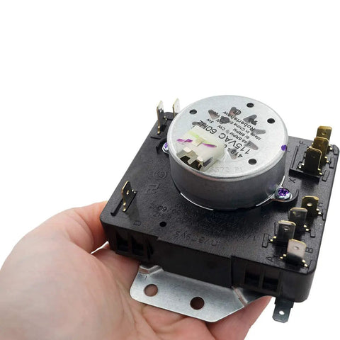 Gas Clothes Dryer Timer Replacement 115V 60Hz 3W Model Specific Not Universal Inside Control Panel
