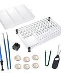 Two Layer Switch Lubrication Station For Mechanical Keyboards With Quick 33 Switch Lube Capability GPL 205 Grease Oil DIY Kit