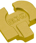 Gold CNC Machined Aspis Cut Slide Cover Back Plate For Springfield Echelon 4.5F And 4.0C 9mm, Anodized Aluminum Upgrade