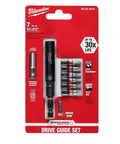 Shockwave Impact Magnetic Drive Guide Set 7 Piece Kit For Power Tools And Fasteners Pro Grade Heavy Duty Construction Red Black Finish