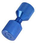 Awesome 6 Piece 2 Hole Flange Alignment Pin Set Made From Tough Aluminum Alloy For Mechanical Assembly, durable blue aluminum pin.