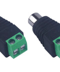 Smooth As Butter Rca To Av Screw Terminal Connector Speaker Wire To Rca Adapter Solderless Audio Video Converter for quick DIY installs.