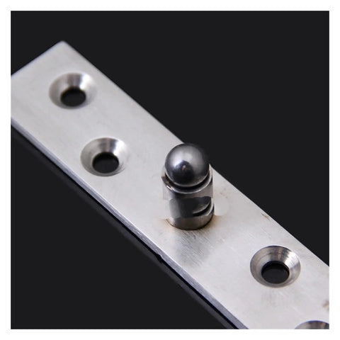 Heavy Duty Stainless Steel Pivot Hinges Set Of Ten Rock Solid Invisible Door And Cabinet Hardware showing a close-up of the hinge mechanism.