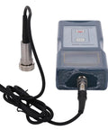 Digital Vibration Meter Vibrometer for Moving Machinery, Velocity Range 0.01 to 199.9 Millimeters Per Second, On Site Vibration Measurements, ISO 2954 Compliant, Detects Out of Balance and Misalignment, for Quality Control and Predictive Maintenance, handheld probe and cable