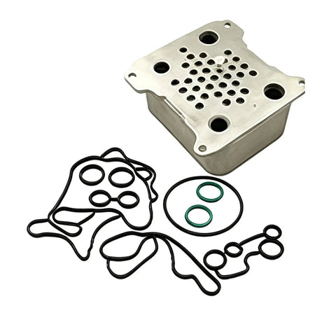 Complete DK Revive Kit #4 With ARP Studs For Ford 6.4L Powerstroke Diesel V8 Engine Rebuild Oil cooler with seals and gaskets.
