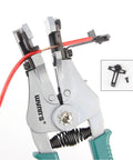 Heavy Duty Wire Crimper And Stripper Plier For Slick Multistrand Cable Cutting Deadset Reliable Insulation Removal with wire