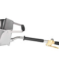Four Jet Cement Mortar Sprayer For Walls Ceilings And Roofs Pneumatic Stucco Spray Gun with stainless steel body and long handle