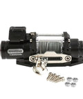 Heavy Duty Metal Electric Winch Upgraded Rc Parts For Scx10 Traxxas Tr4 Defender D90 Rc Crawler With Sealed Gear Train Remote Control Release, showing metal housing and components.