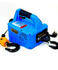 Heavy Lift Beast 500kg Electric Hoist And Portable Hand Winch Pair With 25 Foot Steel Cable for easy lifting and towing.