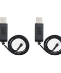 Dual Pack USB Charging Cable Replacement For DX5 Drone Plug And Play Charger Cord To Power Drone Battery From Computer USB Port