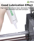 Applying Odorless 3D Printer Lubricant Grease for Gears and Moving Parts on Ender Series printer rail
