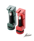 Green and red link pin removers from All In One Bracelet And Watch Band Repair Kit With Link Pin Remover And Spring Bar Tool Set.