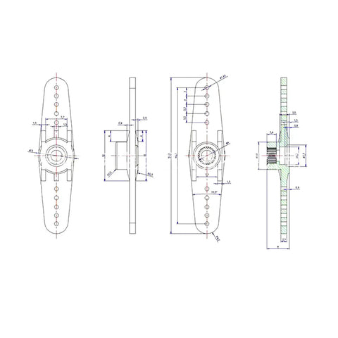 Next Gen Heavy Duty Digital Servo Motor Delivering 20Kg Of Crushing Load Capacity With Rock Solid Precision Engineering And Smooth As Butter Rotation blueprint.