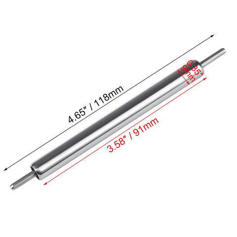 Heavy Duty Stainless Steel Wire Pulling Roller For Electrical Wiring, 4 Inch Box Compatibility, Corrosion Resistant 201 Steel