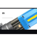 Heavy Duty Hydraulic Crimping Tool Set For Angle Iron Punching And Cutting Machine With 1800W Motor Electric handheld steel cutter