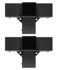 Four Way 4x4 Pergola Brackets Heavy Duty Tough As Nails Corner Brackets For Wood Beams Easy Installation For Outdoor Gazebos Patios Log Cabins 2 Pack Post Base Hardware To Stop Rot And Sun Damage Weatherproof.