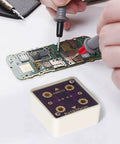 Four Wire Resistance Calibration Short Socket With Gold Plated Banana Terminals And PCB Assembly for multimeter testing