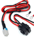 4 Pin 12AWG DC Power Lead For Ham Radios With 30A Dual Fuses, 3.4 Ft Cable, Handles 12V To 14V, Heavy Duty Insulated Wire, Easy Install, Plug And Play