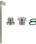 2 Pack Tough Stainless Steel Magnetic Hex Front Differential Oil Fill And Drain Plug For Polaris Ace General Rzr Ranger ATV UTV