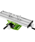 12.2 Inch Milling Machine Worktable With X Y Axis Multifunction Milling Table for mini drill, aluminum body, side view
