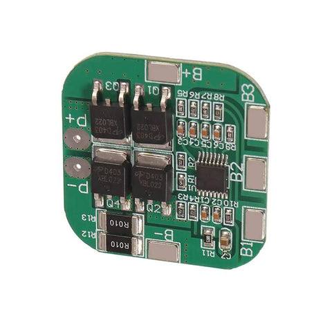 Heavy Duty 4S 20A 14.8V Lithium Ion 18650 Battery Management System Board, showing electronic components and layout.