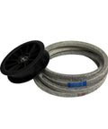 Premium Heavy Duty Pulley Drive Belt Combo For Woods RD72 RD72E RM660 Mowers With Precise Oem Parts For Smoother Cutting Action And Easy Install To Restore Performance Skip Repair Shops To Save Cash And Dominate Your Yard Maintenance Today. pulley and belt kit