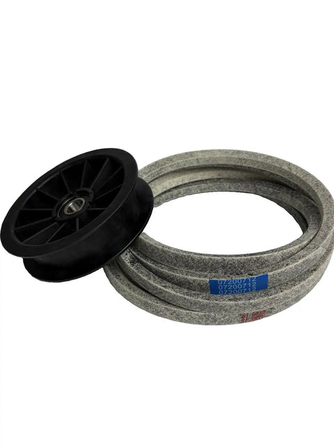 Premium Heavy Duty Pulley Drive Belt Combo For Woods RD72 RD72E RM660 Mowers With Precise Oem Parts For Smoother Cutting Action And Easy Install To Restore Performance Skip Repair Shops To Save Cash And Dominate Your Yard Maintenance Today. pulley and belt kit