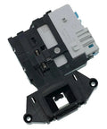 Front Load Washer Door Lock Latch Switch Assembly EBF49827801 Fits LG Washers, black plastic and gray relay housing