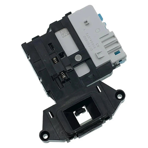 Front Load Washer Door Lock Latch Switch Assembly EBF49827801 Fits LG Washers, black plastic and gray relay housing