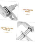 Close-up of heavy duty stainless steel pivot hinge set for saloon doors with auto close function concealed design for hidden bookcase doors.