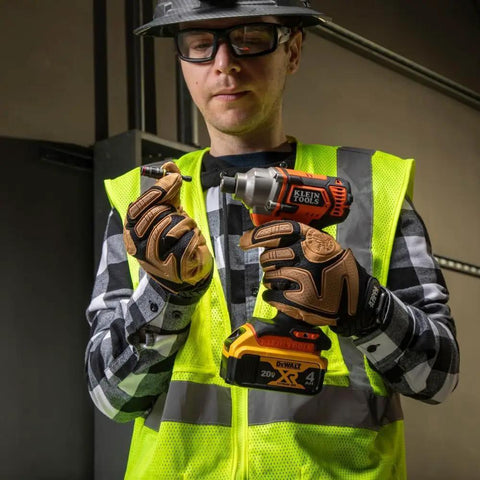 Worker using All In One Flip Socket Set With Magnetic One Fourth Inch Bit Holder And Five Sixteenth Inch Hex in workshop.