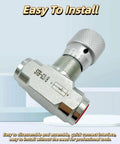 Hydraulic Flow Control Valve STB G3/8 Three Eighths Inch L08 For Mini Excavator One To Two Ton With Two Sided Connectors