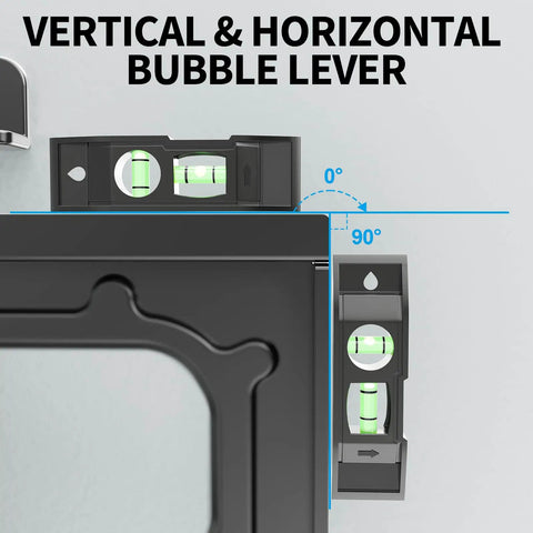 TV Wall Mount Hardware Kit With M7 Lag Bolts Wall Anchors Washers Screws Allen Key And Bubble Level For Easy Install detail view