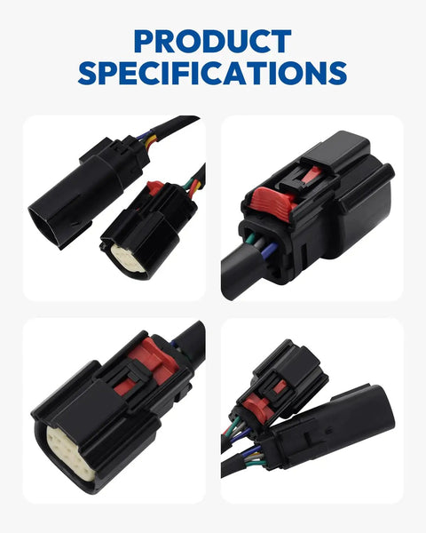 Tour Luggage Pack Quick Disconnect Wiring Harnesses For Harley Touring Models Plug And Play Power Tap Harness Fits Road King Street Glide Road Glide Electra Glide 2014 Through 2024