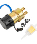 High Flow 12V In Line 4 Wire Motorcycle Fuel Pump Replacement OEM Grade For Honda Shadow with fuel filter and clamps