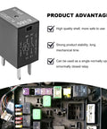 Top Shelf 2 Pack 4 Pin Car Ac Standard Cooling Relay 12V 40A Heavy Duty High Power Switch displayed showcasing design and connections.