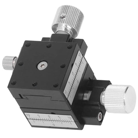 Pro Grade Manual XY Sliding Stage With Dovetail Guide And Lead Screw Fine Tune For Precise Lab And Optical Alignment view