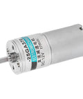 Super Rugged 12V DC Micro Gear Motor Boasting All Metal Gears And Premium Copper Coils For Smooth Low Speed Control At 20 RPM