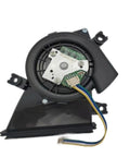 Heavy Duty Replacement Fan Motor For Robot Vacuum Roidmi Eve Plus Brushless design with electrical connectors and ventilated casing.