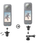 X4 Air 360 Action Camera Bundle With Dual Lens 8K Stabilization Waterproof Lightweight For Travel Cycling And Vlogging setup steps