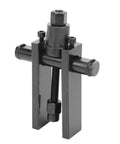 Pro Motorcycle Bearing Puller Tool Kit With Seven Collets For 8 To 25 Mm Wheel Hub Extraction Uses Alloy Steel Rod For Safe Extraction Eliminating Spindle Bearings Without Damage Saving Time And Cash On Bikes Keeping Ride Running Smooth, black steel puller