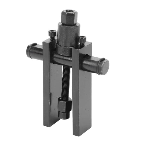 Pro Motorcycle Bearing Puller Tool Kit With Seven Collets For 8 To 25 Mm Wheel Hub Extraction Uses Alloy Steel Rod For Safe Extraction Eliminating Spindle Bearings Without Damage Saving Time And Cash On Bikes Keeping Ride Running Smooth, black steel puller