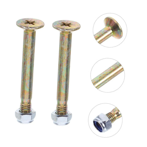Canopy Rod Connectors Kit For RV Awnings And Patio Umbrellas Universal Bolts For Tent Poles Outdoor Sunshade Hardware No Fuss Install Durable Stable Support In Windy Weather Tough As Nails For Camping Or Tailgate Setups