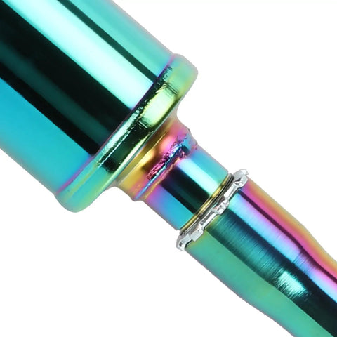 Close-up of colorful exhaust pipe from Beefed Up Colorful Exhaust Header Pipe Muffler With Heat Shield Tape Kit For Predator 212cc And 196cc Clones GX160 GX200 Coleman CT200U BT200X KT196 Baja MB200 Go Kart And Mini Bike Parts
