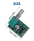 Set Of Four Mini 5V Digital Audio Amplifier Modules With Potentiometer, Dual Channel 3W Output Each, Dope DIY Audio Kit
