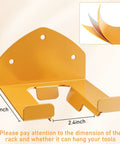 Heavy Duty Wall Mounted Trimmer Rack For String Trimmers And Weed Eaters Garage Organizer Hanger dimensions and material