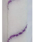 No Sweat Mini Microfiber Paint Roller Covers 6 Inch Solvent Resistant reusable trim sleeve with purple stripe for detailing.